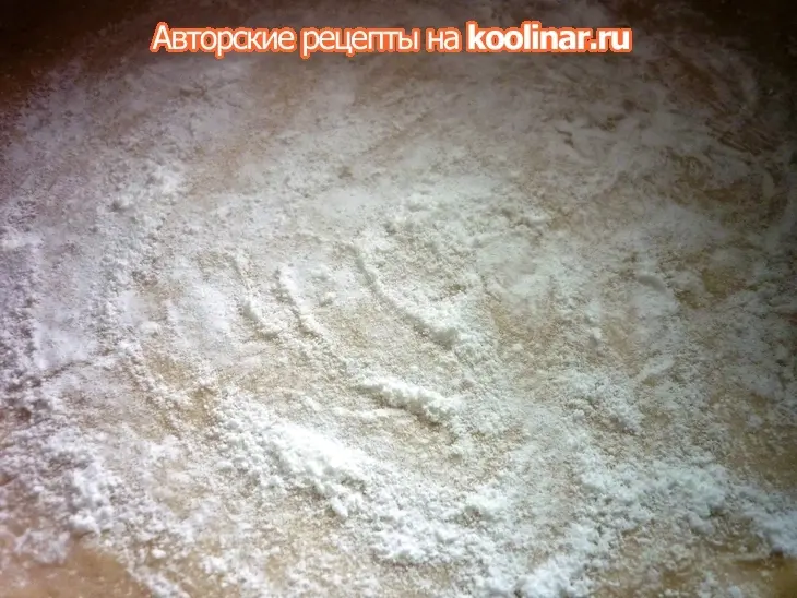 Ягодно-фруктовый постный пирог: шаг 1