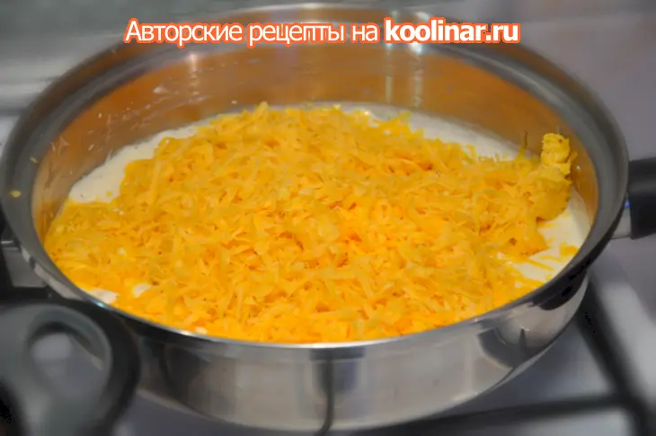 Макаронный «чизбургер» с приправой «тако»: шаг 5