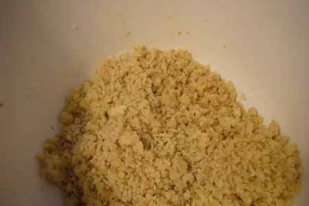 Крамбль с печенью индейки и виноградом.: шаг 2
