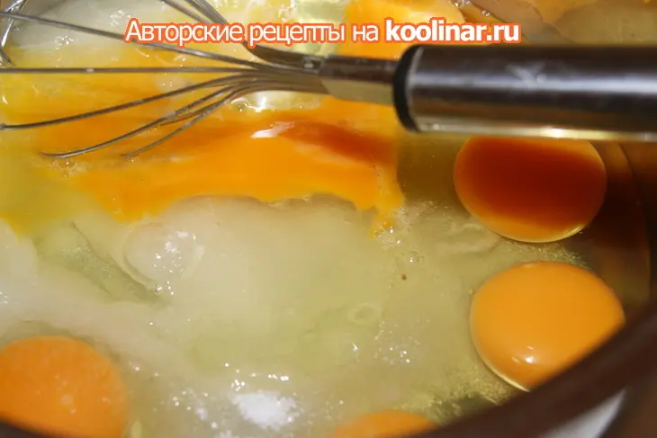 Торт "белый трюфель"tartufo bianco: шаг 3