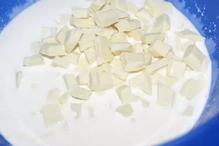Торт "белый трюфель"tartufo bianco: шаг 10