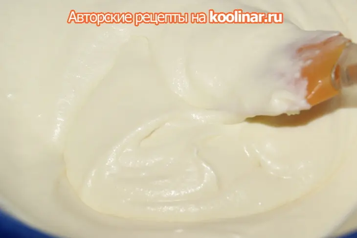 Торт "белый трюфель"tartufo bianco: шаг 12