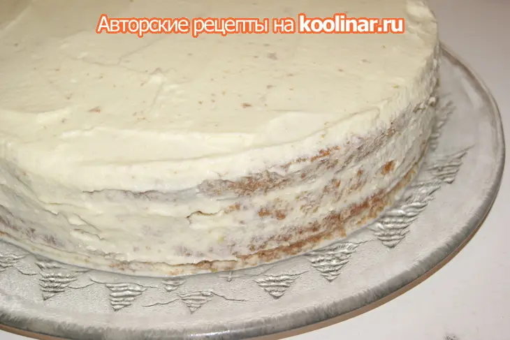 Торт "белый трюфель"tartufo bianco: шаг 14