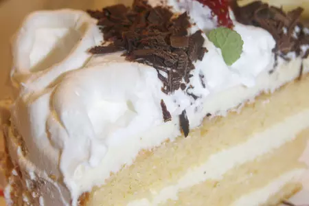 Торт "белый трюфель"tartufo bianco: шаг 17