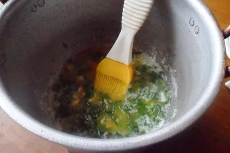 Булочки с сыром и базиликом и чесноком: шаг 3