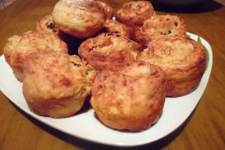 Булочки с сыром и базиликом и чесноком: шаг 9