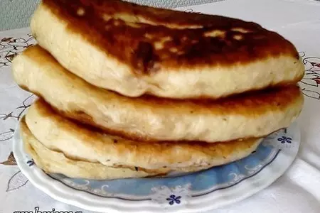 Пирожки на сковородке «монастырские лапти»: шаг 5