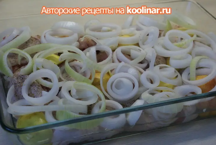 Курица по-французски: шаг 5