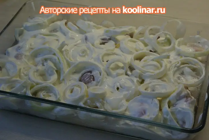 Курица по-французски: шаг 7