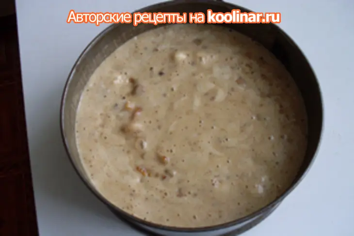 Абрикосово- бисквитный пирог: шаг 6