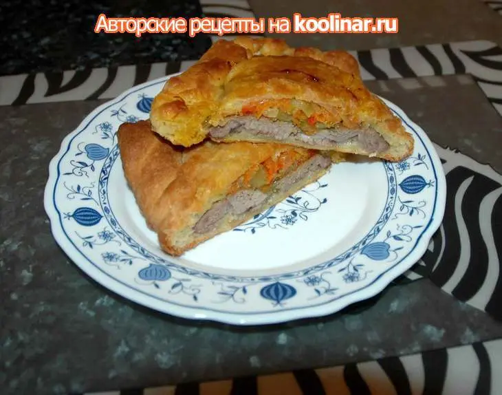Семга в тесте: шаг 5