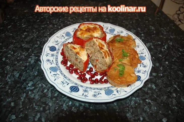 Перец фаршированный курицей с черносливом: шаг 5
