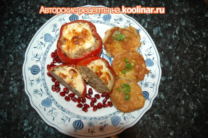 Перец фаршированный курицей с черносливом: шаг 6