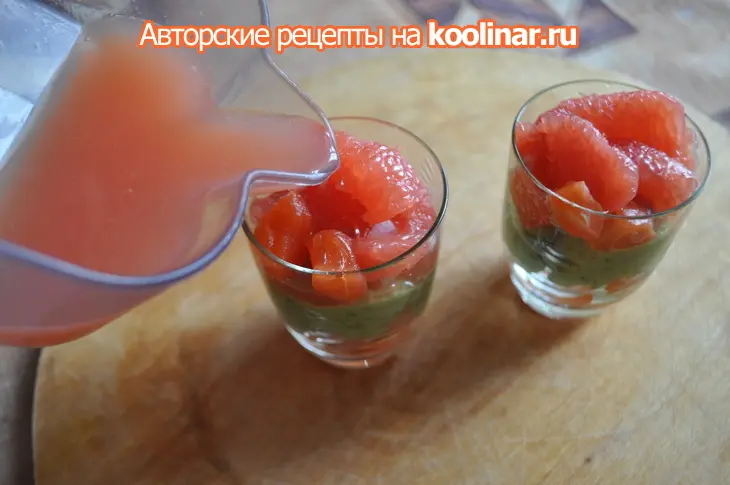 Форель с авокадо и грейпфрутом: шаг 6