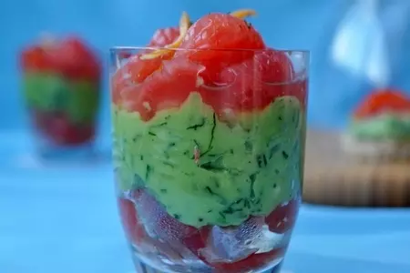 Форель с авокадо и грейпфрутом: шаг 7