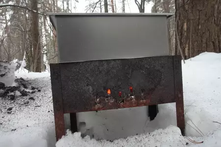 Первое весеннее копчение рыбы: шаг 5