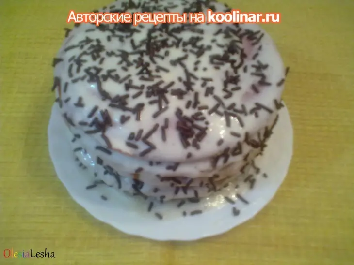 Мини-торт  "радужный"...с натуральными красителями))): шаг 15