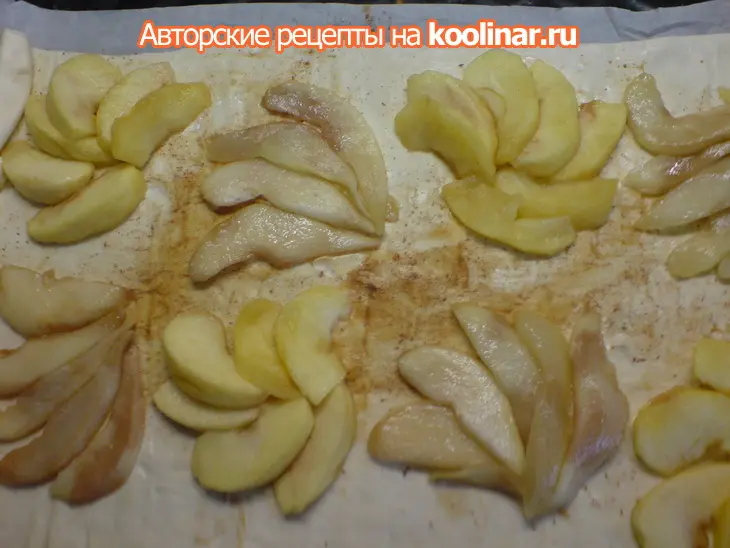Открытый фруктовый пирог с сыром/tortine di frutta: шаг 4