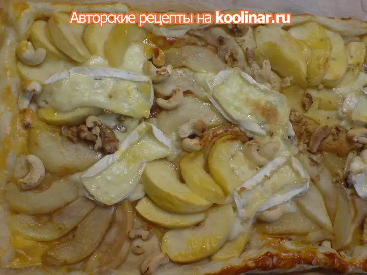 Открытый фруктовый пирог с сыром/tortine di frutta: шаг 8