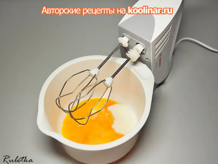 Торт с суфле и ягодной прослойкой "шоколадное кружево": шаг 2