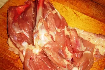 Куриные рулетики с адыгейским сыром: шаг 2