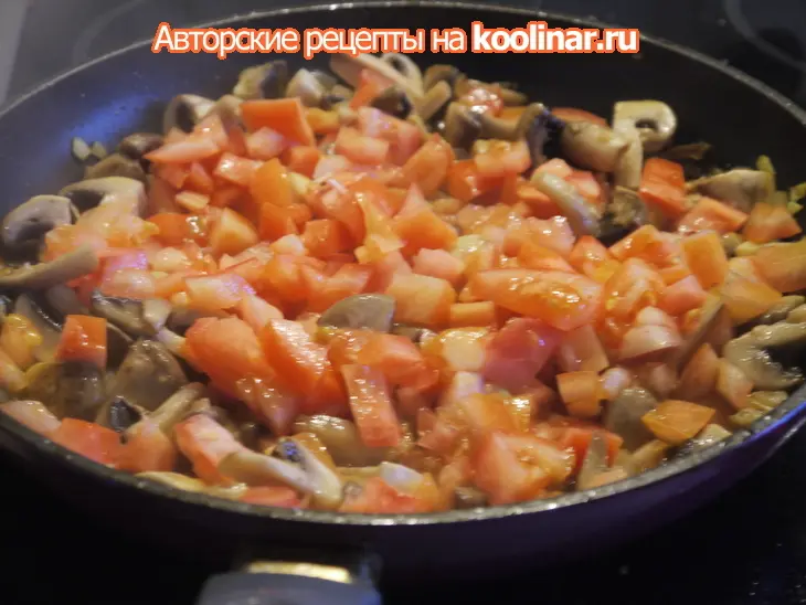 Картошка, запеченная с грибами и помидорами (постимся вкусно): шаг 4