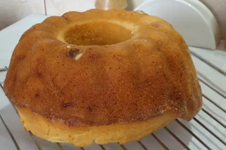Кекс с йогуртом и орехами: шаг 6