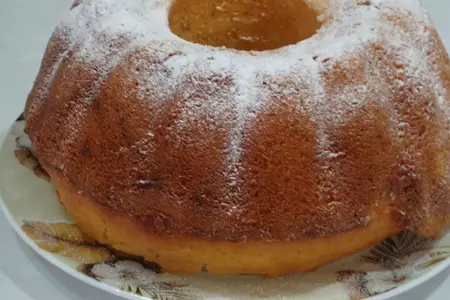 Кекс с йогуртом и орехами: шаг 7