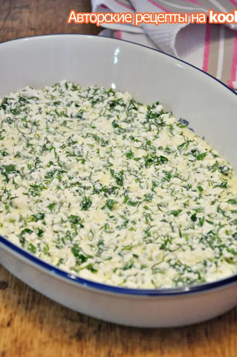 Блинная запеканка с мясным фаршем и творогом.: шаг 3
