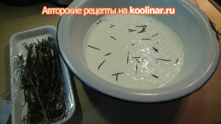 Перепела, фаршированные гречкой с белыми грибами, маскарпоне и розмарином (моя первая дуэль): шаг 6
