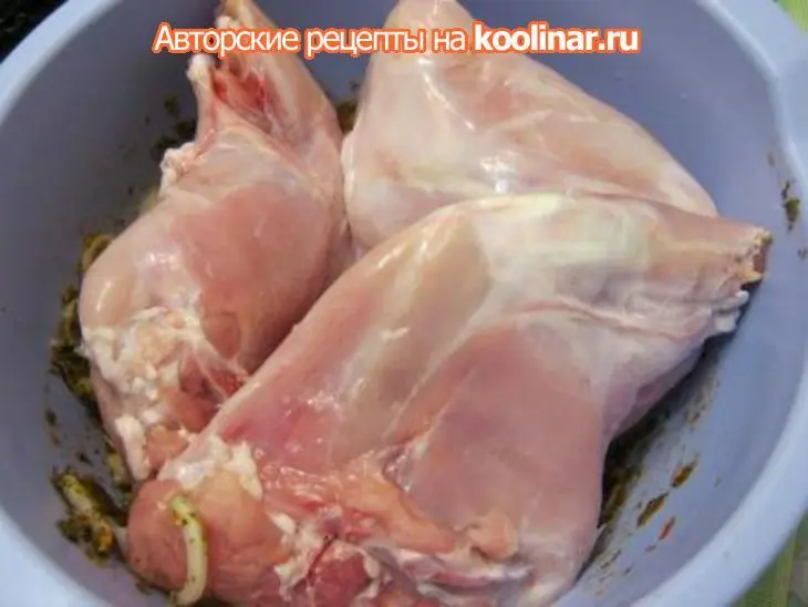 Кролик на ужин охотника: шаг 3