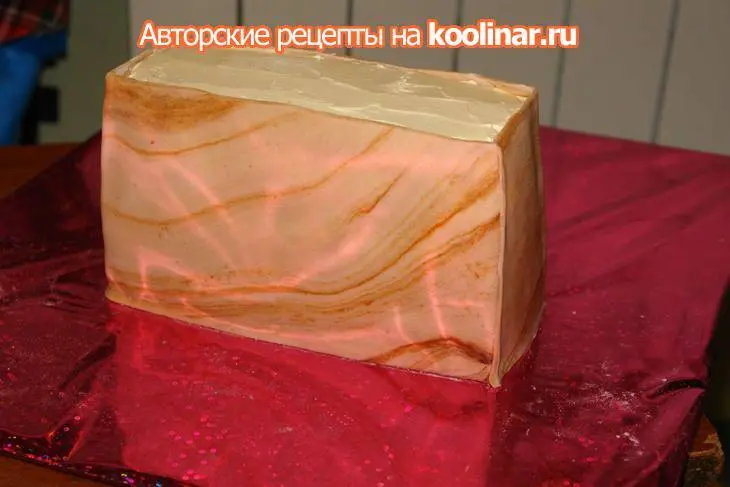 Торт "пианино" для моей талантливой крестницы кристины: шаг 12