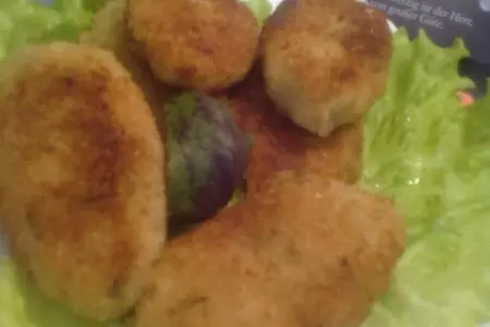 Мягкие,хрустящие,а главное...постные котлеты))): шаг 13