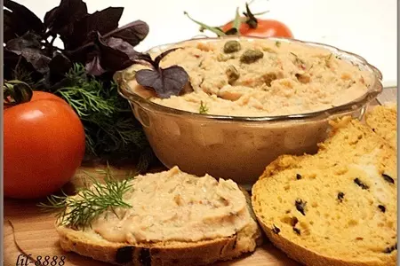 Паштет из белой фасоли с каперсами и вялеными томатами: шаг 4