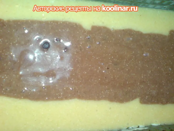 Кекс с яичным ликёром и шоколадом: шаг 6