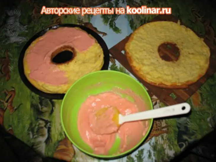 Творожник с заварным шафранным кремом: шаг 1