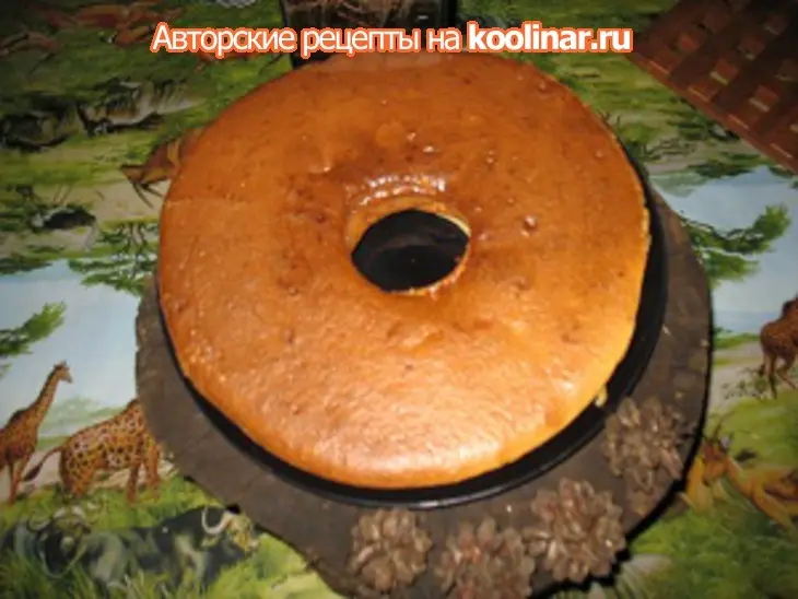 Творожник с заварным шафранным кремом: шаг 2