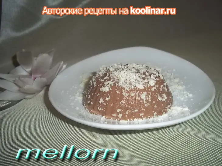 Шоколадный пудинг: шаг 2
