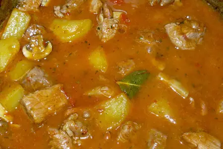 Рагу из индейки с гормонами счастья: шаг 3