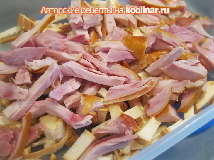 Салат "соломка" .: шаг 2