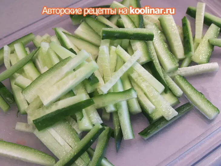 Салат "соломка" .: шаг 3