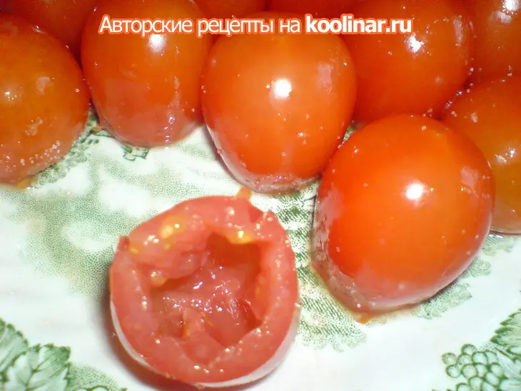 Закусочный тарт с фаршированными помидорками/torta salata con pomodorini  farciti: шаг 1