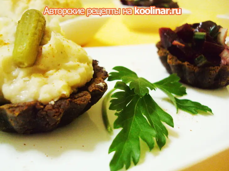 Тарталетки закусочные (постные).: шаг 5