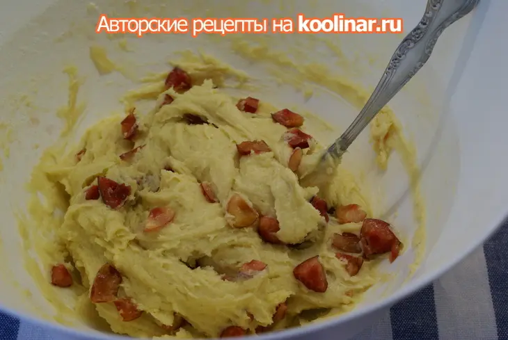 Кекс с вишней: шаг 7