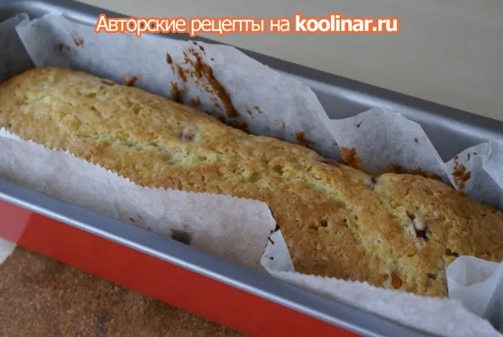 Кекс с вишней: шаг 10