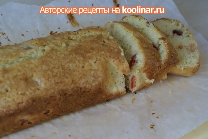 Кекс с вишней: шаг 11