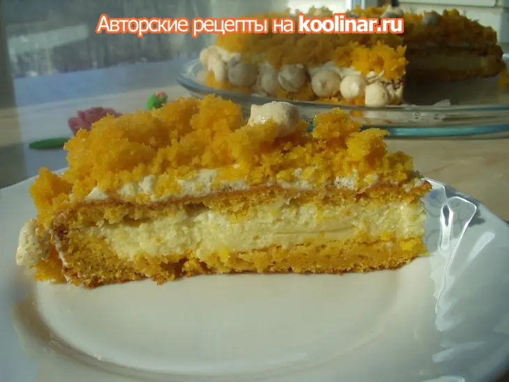 Торт "весенний": шаг 6