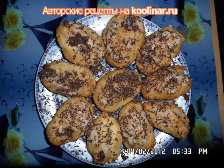 Шоколадные заварные: шаг 10
