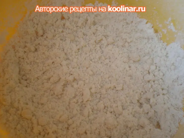 Печенье с цукатами и орехами "с праздником!": шаг 2