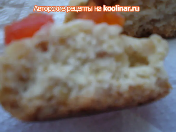 Печенье с цукатами и орехами "с праздником!": шаг 7
